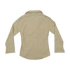 MT Linea Donna Shimmer Collared Beige Blouse