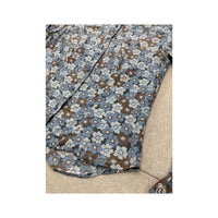 Angelo Di Nepi Floral Print Button Up Shirt