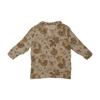 Leopard Print Beige Button-Up Shirt Dress