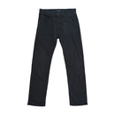 Armani Jeans Dark Wash Cotton Straight-Leg Five-Pocket Jeans
