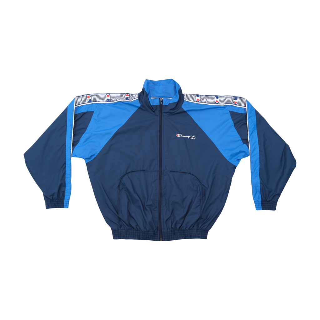 Champion Vintage Logo Tape Full Zip Track Jacket