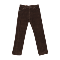 Marlboro Classics Brown Cotton Corduroy Straight Leg Pants