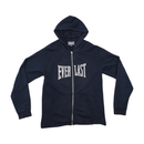 Everlast Vintage Navy Cotton Full Zip Logo Hoodie