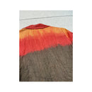 Americo Tavar Tie Front Dip Dye Linen Blouse