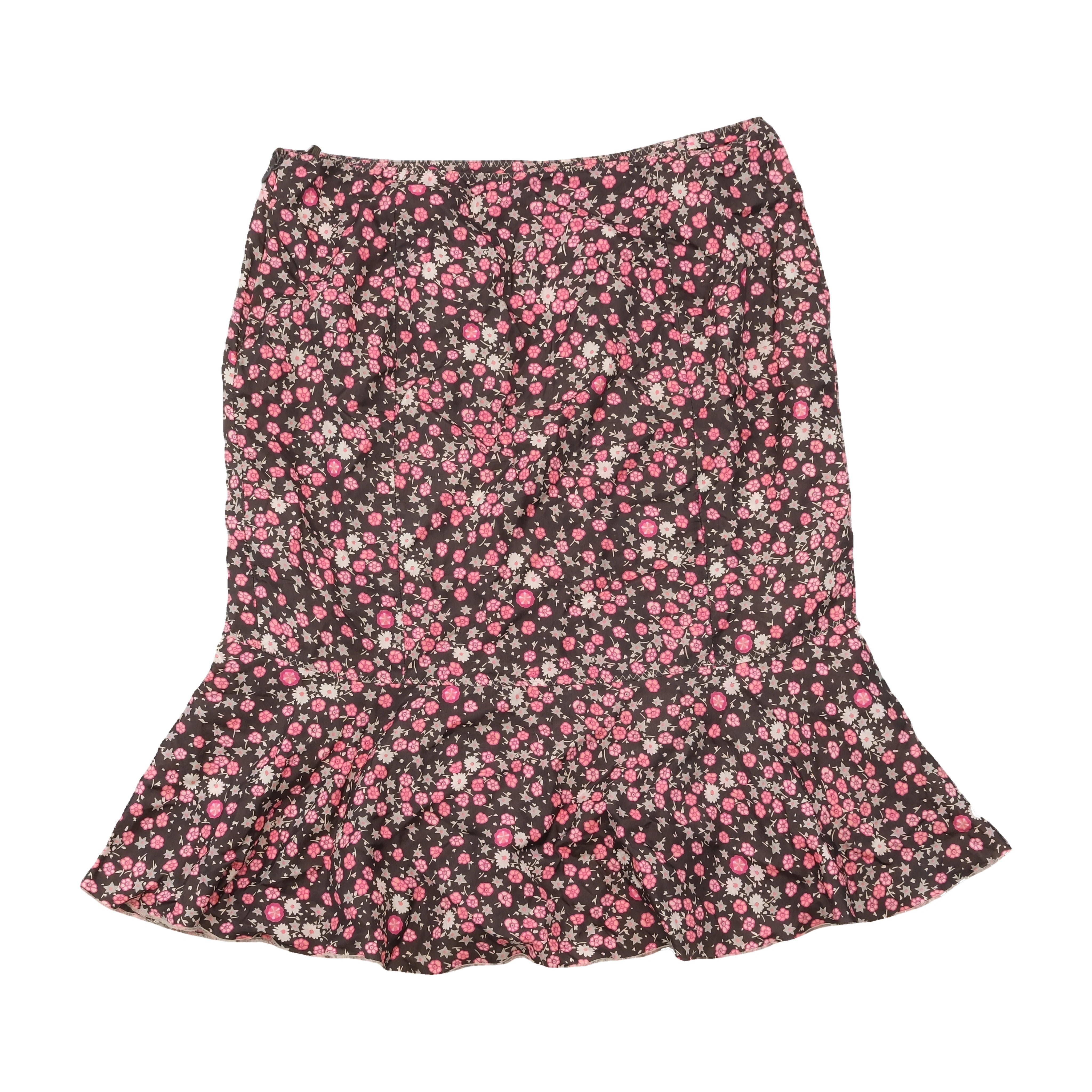 iBlues Floral Flounce Skirt (costura)