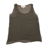 Flora Rozzi 100% Silk Sheer Sleeveless Tank Top (Repriced)