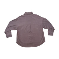 Geegee Textured Oversized Button-Up Shirt
