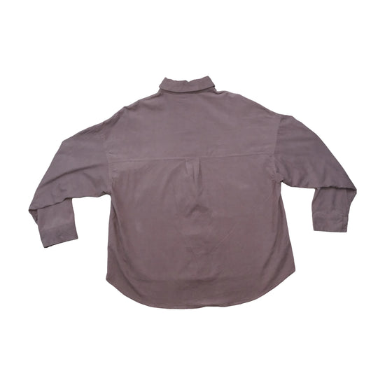 Geegee Textured Oversized Button-Up Shirt