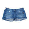 G-Star Raw Distressed Denim Shorts