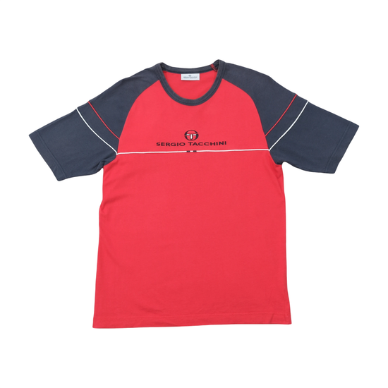 Camisa Raglan Sergio Tacchini com logótipo Bordado