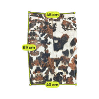 Saia Lápis Just Cavalli com estampado de Vaca