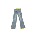 Blue Collection Distressed Cargo Flare Jeans (Repriced)