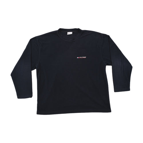 Tommy Hilfiger Athletics Embroidered Logo Long Sleeve Fleece T-shirt