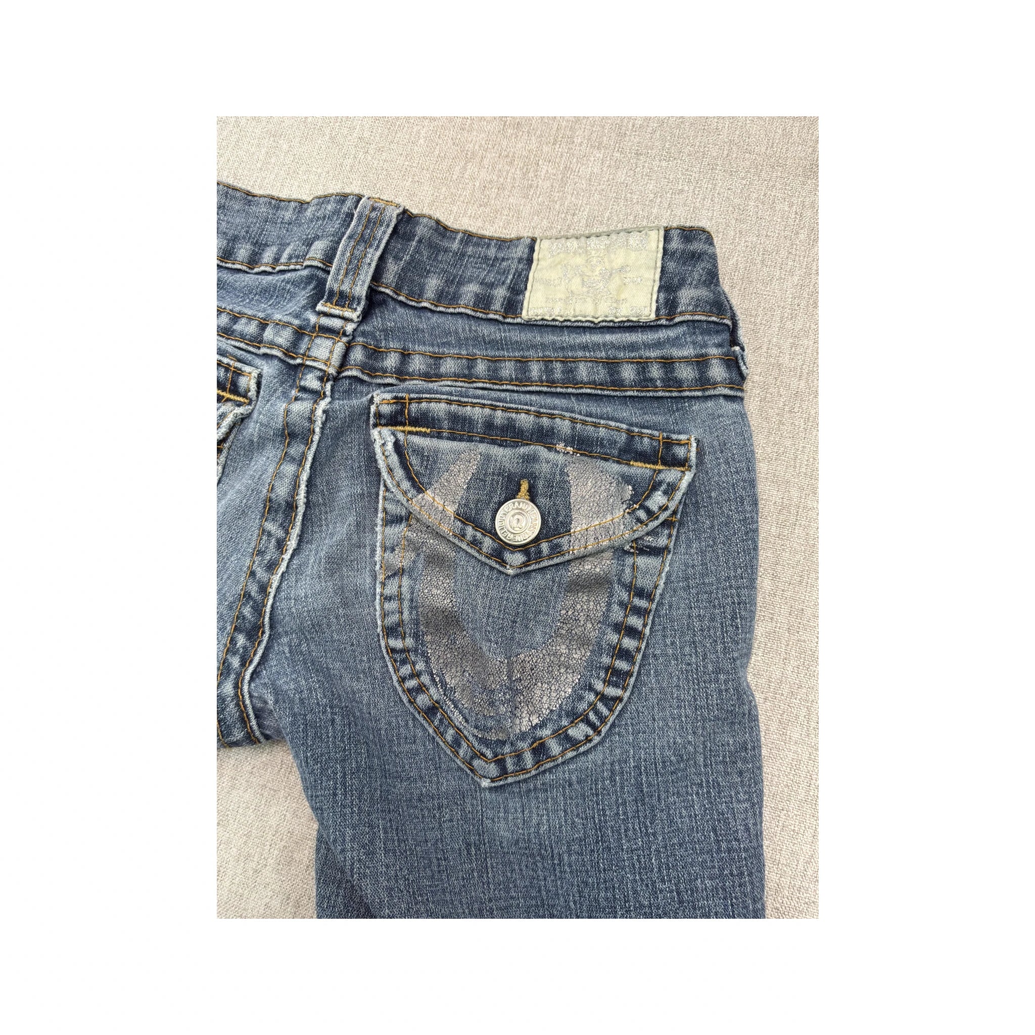 True Religion Straight Leg Jeans