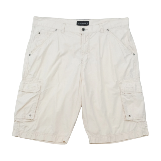 c. comberti Vintage Cotton Cargo Shorts