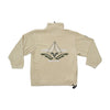 Fire Fly Vintage Embroidered Quarter Zip Fleece