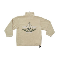 Fire Fly Vintage Embroidered Quarter Zip Fleece