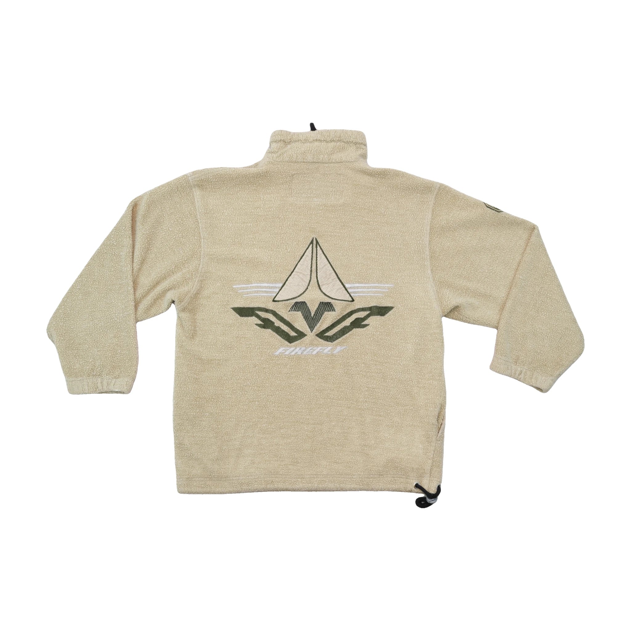 Fire Fly Vintage Embroidered Quarter Zip Fleece
