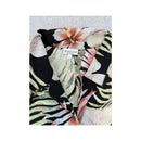 Bexley's Floral Zebra Print Button-Up Blouse