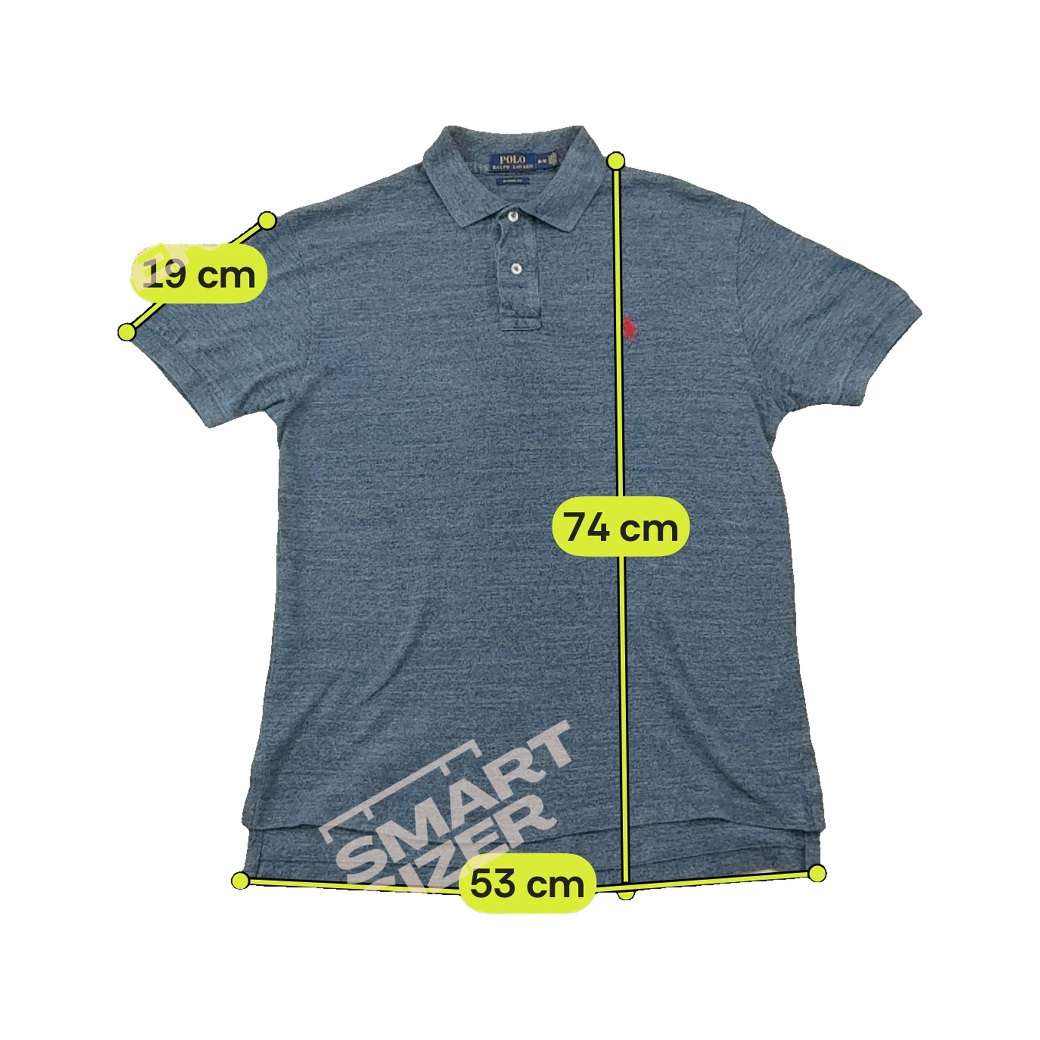 Polo Polo Ralph Lauren Azul-mesclado de Corte Clássico