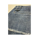 Cinque Blue Denim Pleated Mini Skirt