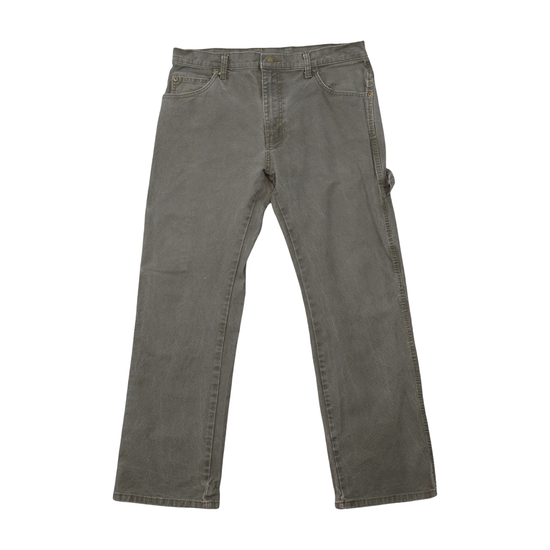 Dickies Vintage Gray Distressed Carpenter Cotton Work Pants
