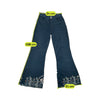 Siddharta Vintage Embroidered Cotton Flare Pants