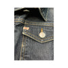 Miss Sixty Fitted Dark Wash Cotton Denim Jacket