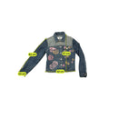 Moschino Jeans Floral Print Denim Jacket