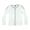 Gray Melange Crewneck Sweater