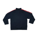 Reebok Navy & Red Piped Full-Zip Track Jacket