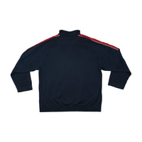 Reebok Navy & Red Piped Full-Zip Track Jacket