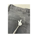 Calças de carpinteiro Dickies vintage pretas de trabalho