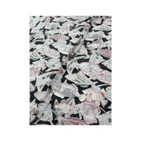 Cooke Street Honolulu Vintage Fish Print Cotton Button Up Shirt