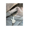 WORK OUT Vintage Light Wash Cotton Denim Trucker Jacket