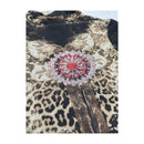 Multi-Patterned Brown Dress