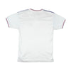 Score Retro Striped V-Neck Graphic Chest Pocket T-shirt