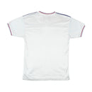 Score Retro Striped V-Neck Graphic Chest Pocket T-shirt