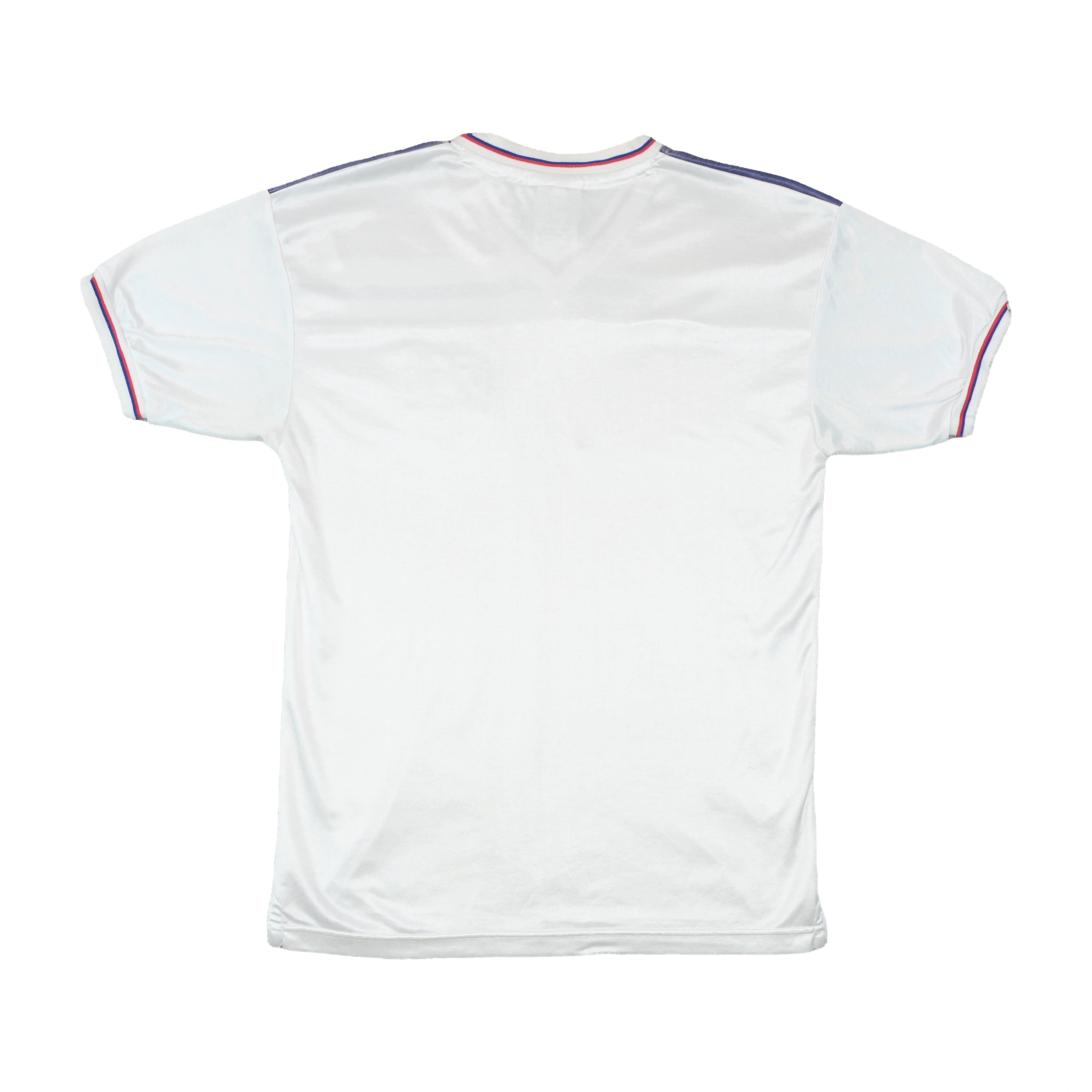 Score Retro Striped V-Neck Graphic Chest Pocket T-shirt