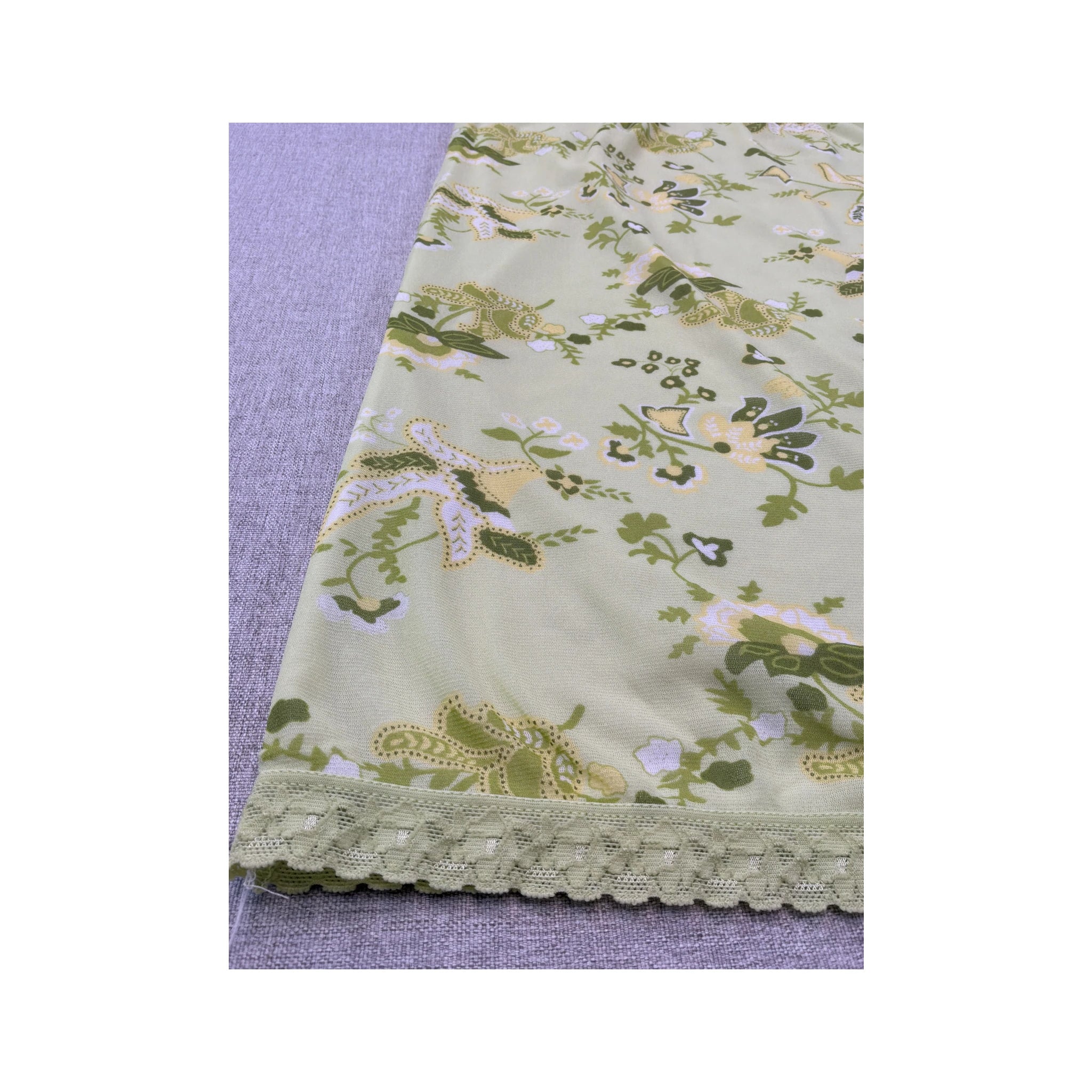 Colours of the World Floral Lace Trim Skirt