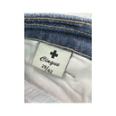 Cinque Blue Denim Pleated Mini Skirt