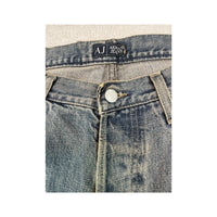 Armani Jeans Light Wash Straight Leg Denim Jeans