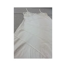 Faddy's Crochet Trim White Cotton Slip Dress