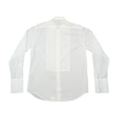 Camisa de Vestir Pal Zileri Transparente com Peito Plissado