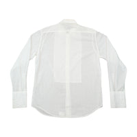 Camisa de Vestir Pal Zileri Transparente com Peito Plissado