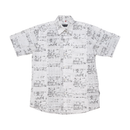 Camisa Much More de Manga curta com estampado abstrato e Texto