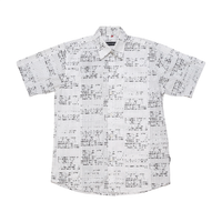 Camisa Much More de Manga curta com estampado abstrato e Texto