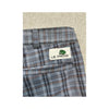 Le Frog Plaid Pleated Cotton Blend Shorts
