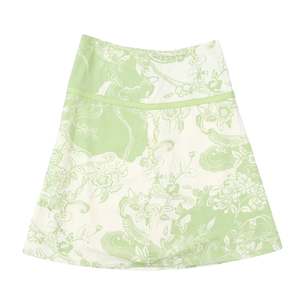 Vero Moda Floral Print A-Line Skirt