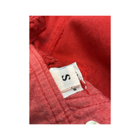 Vintage Phard Red Cotton Short Overalls